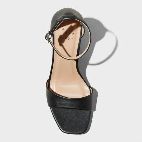 A New Day Women's Black Shelly Heels With Memory Foam Insole |A New Day In Lebanon