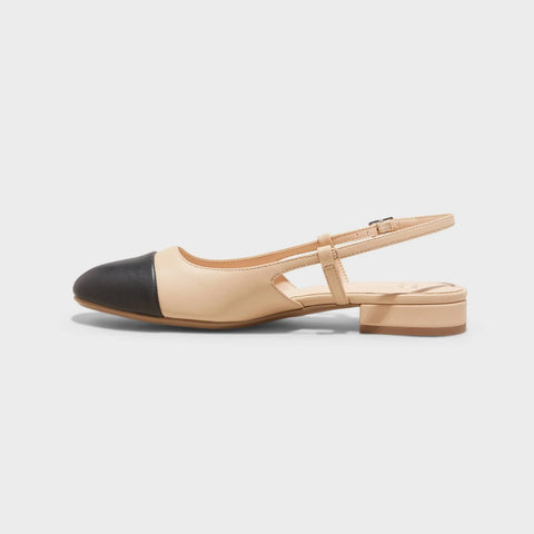 A New Day Women's Beige Maxine Slingback Ballet Flats |A New Day In Lebanon