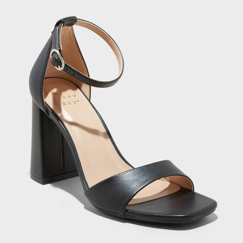 A New Day Women's Black Shelly Heels With Memory Foam Insole |A New Day In Lebanon