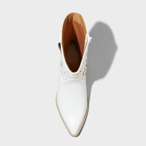 Wild Fable Women's White Daytona Western with Memory Foam Insole Boots |Wild Fable In Lebanon