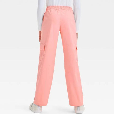 Art Class Girl's Coral  Straight Leg Cargo Pants | Art Class In Lebanon