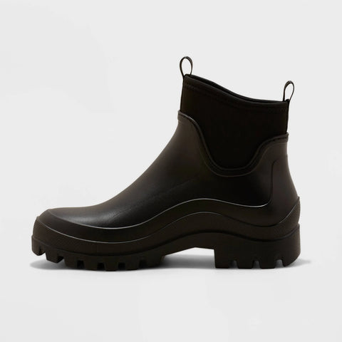 Universal Thread Women's Black Mona Rain Boots |Universal Thread In Lebanon