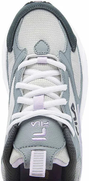 Fila Men's Grey & Black Leather Mesh Sneakers| Fila In Lebanon