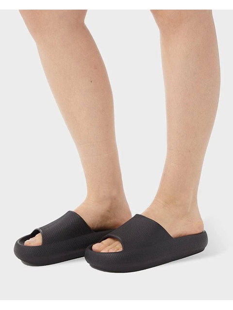 32 Degrees Unisex Black Cushion Slide Slipper | 32 Degrees In Lebanon
