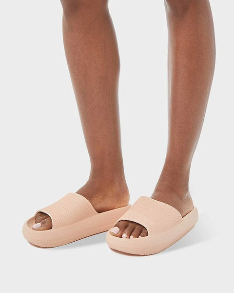 32 Degrees Unisex Tan Cloud Cushion Slide Slipper | 32 Degrees In Lebanon