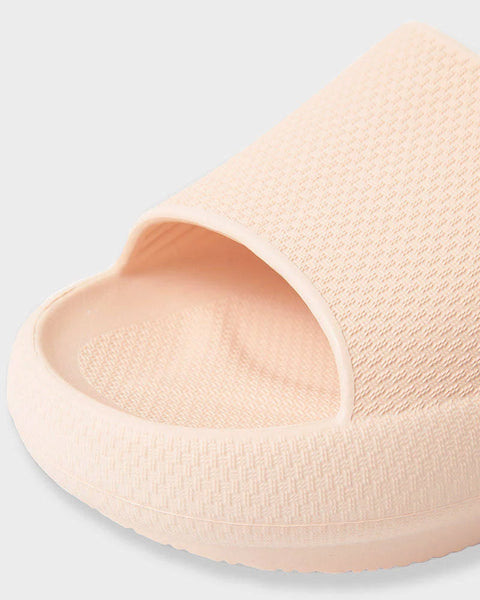 32 Degrees Unisex Tan Cloud Cushion Slide Slipper | 32 Degrees In Lebanon