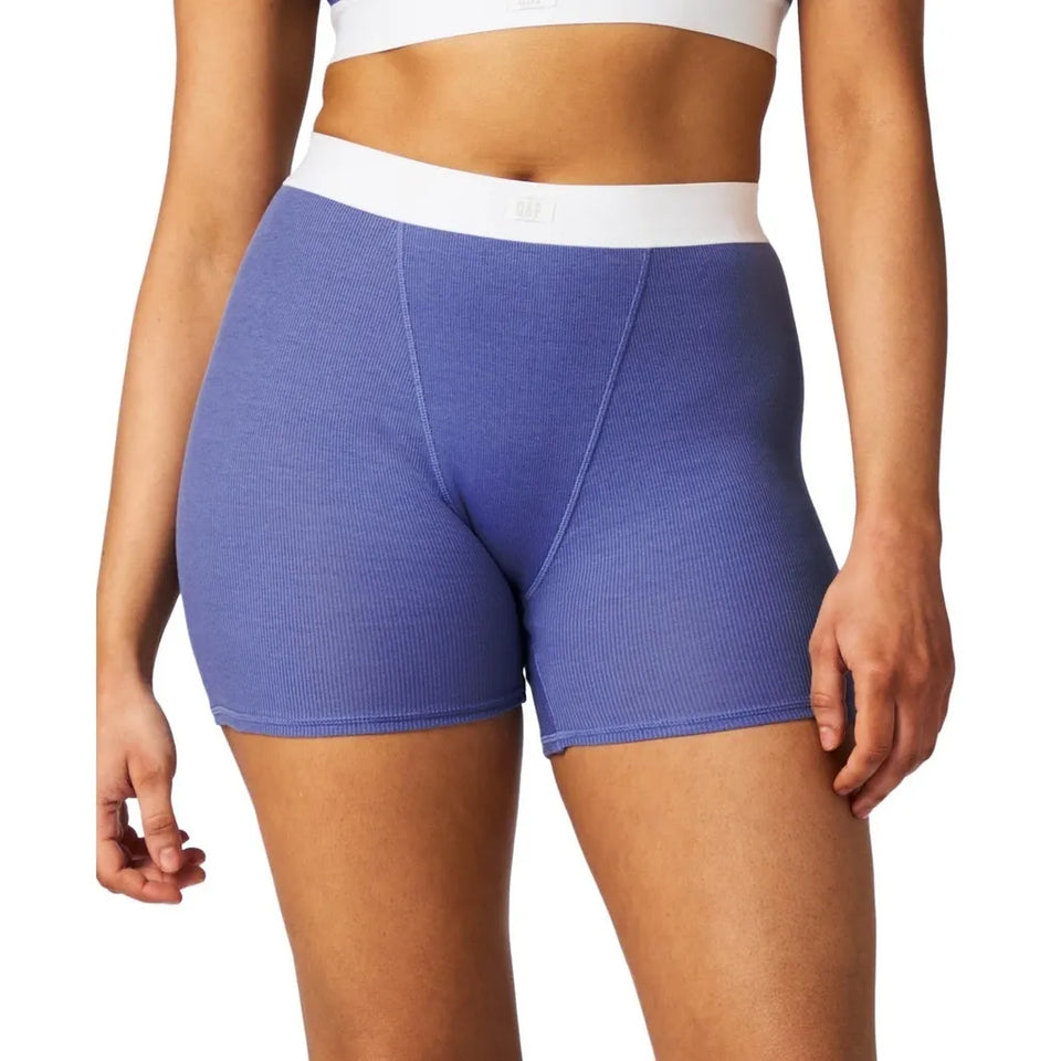 GapBody Women's Blue Logo Comfort High-Waist Shapewear