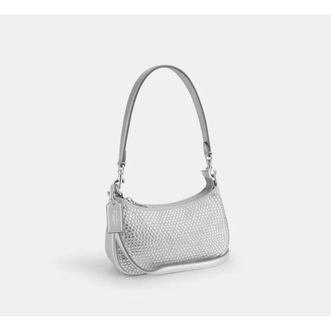 Coach Women's Silver Rhinestone Crossbody |Coach In Lebanon