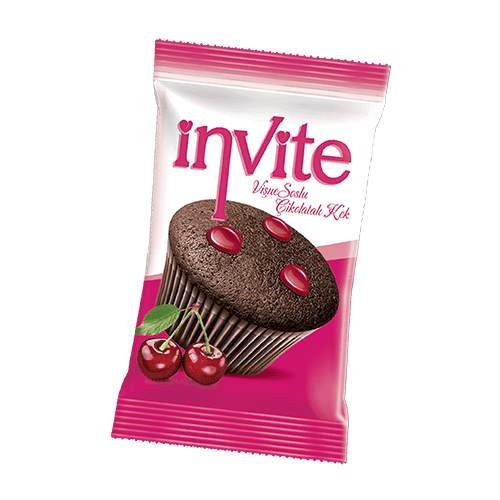 Invite Chocolate & Cherry Sauce Cake 30g | Invite In Lebanon