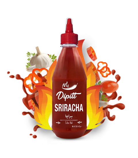 Dipitt Sriracha Hot Chili Sauce 520 gr