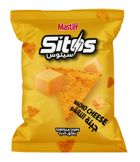 Master Sitos Nacho Cheese Chips  80g