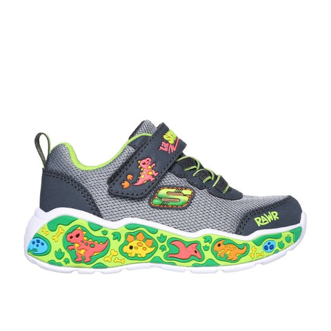 Skechers Baby Boy's Green & Gray Scene Runner Sneakers | Skechers In Lebanon