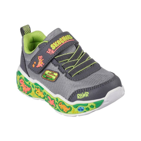Skechers Baby Boy's Green & Gray Scene Runner Sneakers | Skechers In Lebanon