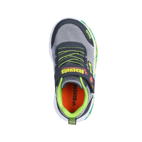 Skechers Baby Boy's Green & Gray Scene Runner Sneakers | Skechers In Lebanon