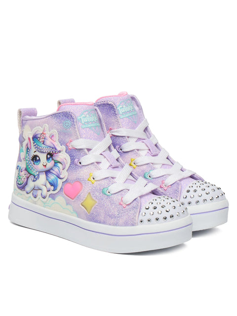 Skechers Girl's Lavender Twi-Lites 2.0 Sneakers | Skechers In Lebanon