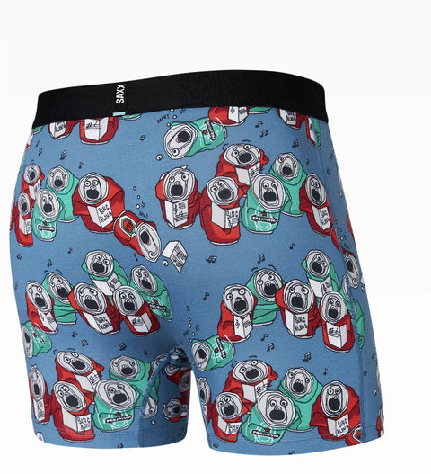 Saxx Men's Multicolor DropTemp Slim Fit Cooling Printed Beer Can Boxer Brief|Saxx In Lebanon