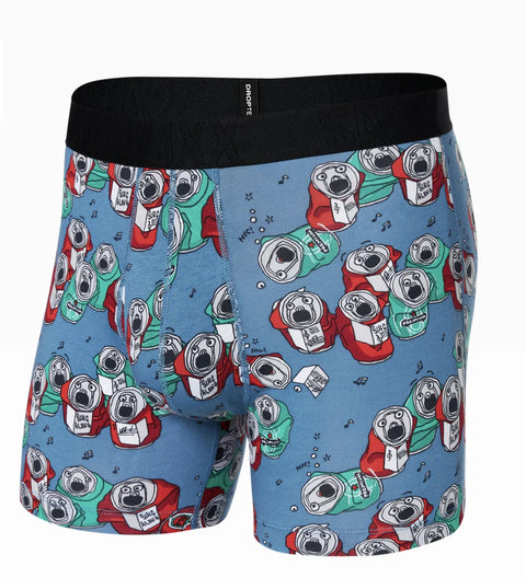 Saxx Men's Multicolor DropTemp Slim Fit Cooling Printed Beer Can Boxer Brief|Saxx In Lebanon