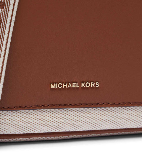 Michael Kors Women's Beige & Brown Maeve Crossbody Bag | Michael Kors In Lebanon