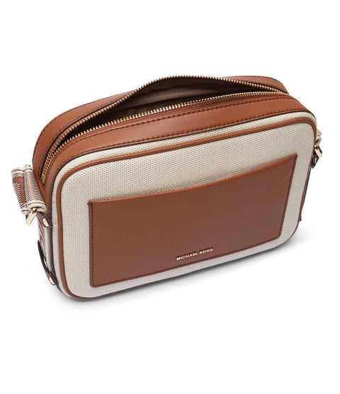 Michael Kors Women's Beige & Brown Maeve Crossbody Bag | Michael Kors In Lebanon