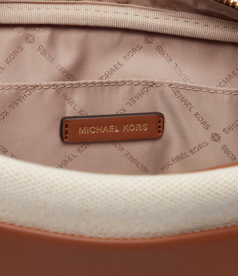 Michael Kors Women's Beige & Brown Maeve Crossbody Bag | Michael Kors In Lebanon
