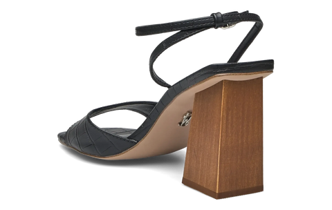 Steve Madden Women's Rozlyn Black Croco Heels | Steve Madden In Lebanon