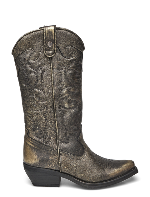 Betsey Johnson Women's Bronze Leather Wishley Boots | Betsey Johnson In Lebanon