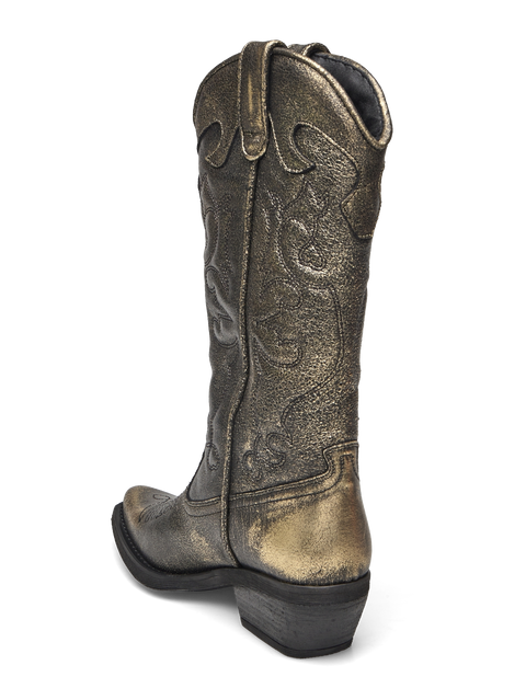 Betsey Johnson Women's Bronze Leather Wishley Boots | Betsey Johnson In Lebanon