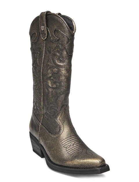 Betsey Johnson Women's Bronze Leather Wishley Boots | Betsey Johnson In Lebanon