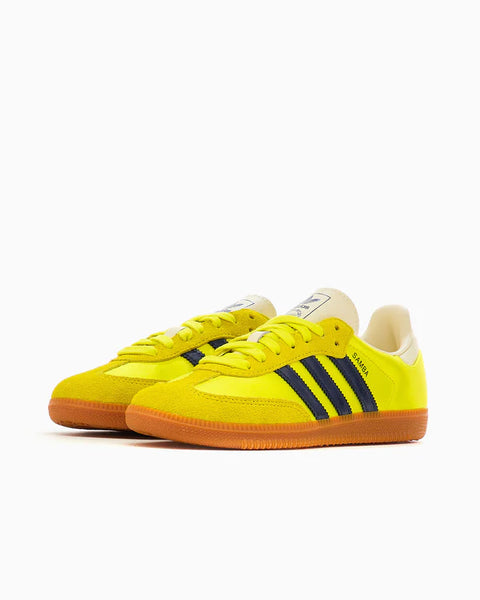 Adidas Women's Yellow Samba Sneakers | Adidas In Lebanon