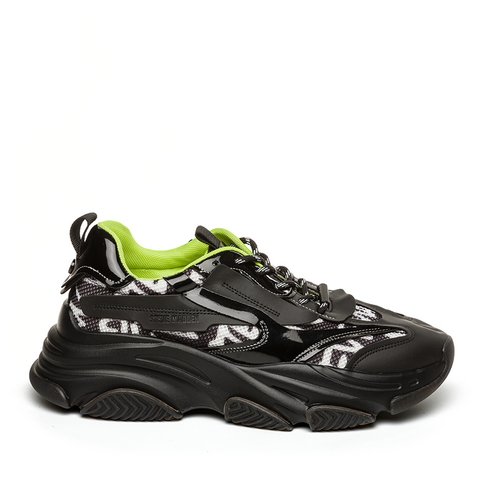 Steve Madden Men's Black Multi Synthetic Possess Sneakers |Steve Madden In Lebanon