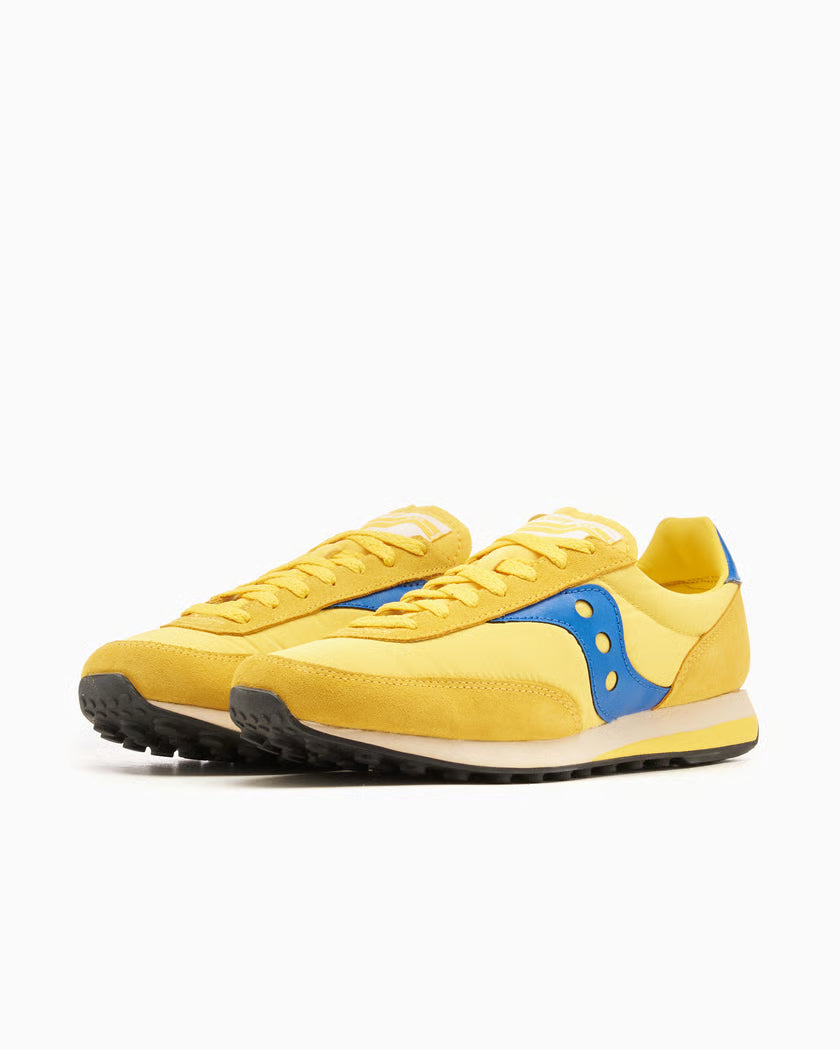 Saucony Men's Yellow Trainer 80 Sneakers | Saucony In Lebanon