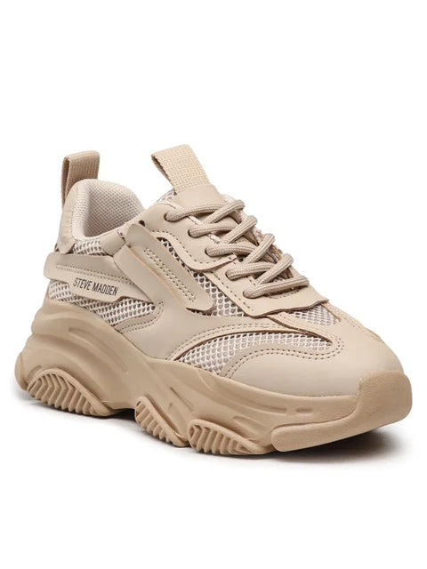 Steve Madden Girl's Beige Jpossession Sneaker | Steve Madden In Lebanon