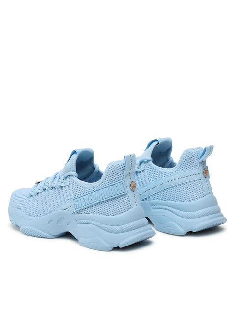 Steve Madden Women's Baby Blue Mac-E Sneakers | Steve Madden In Lebanon