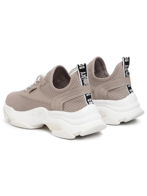 Steve Madden Women's Taupe Match Sneakers | Steve Madden In Lebanon