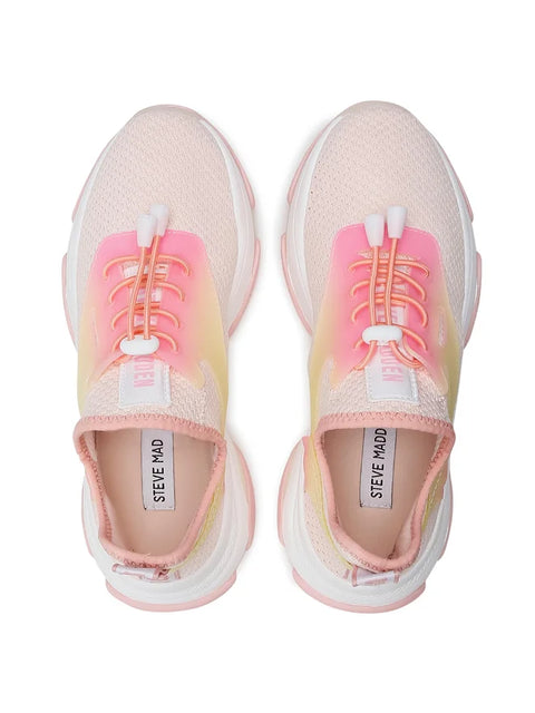 Steve Madden Women's Pink Fabric Match Sneakers | Steve Madden In Lebanon