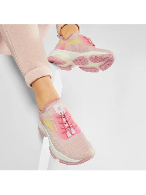 Steve Madden Women's Pink Fabric Match Sneakers | Steve Madden In Lebanon