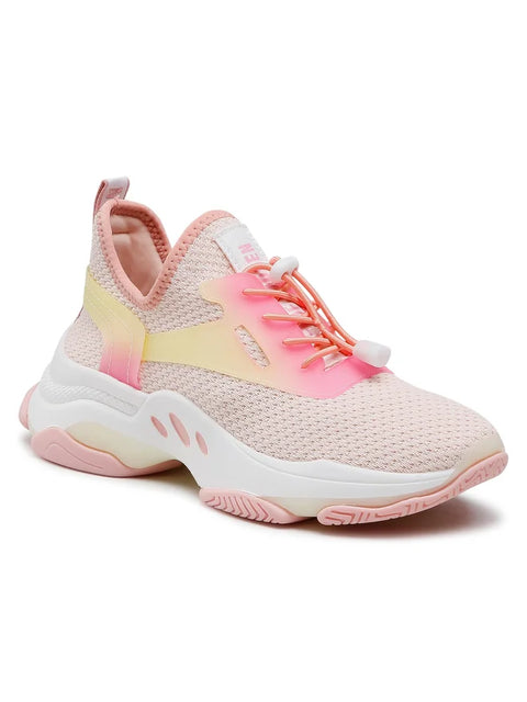 Steve Madden Women's Pink Fabric Match Sneakers | Steve Madden In Lebanon