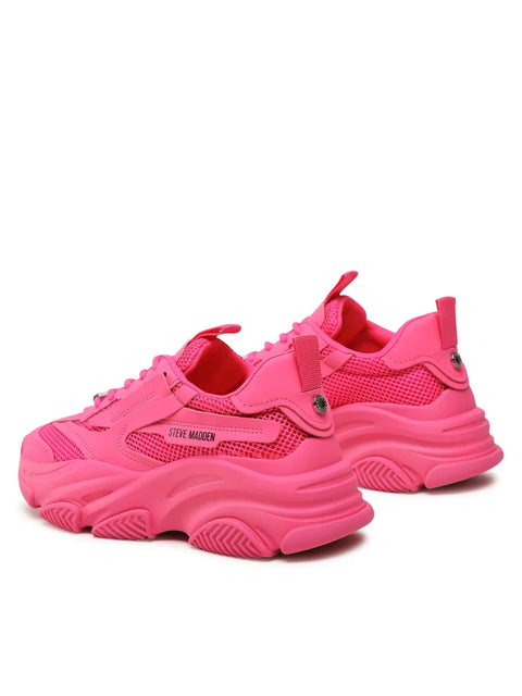 Steve Madden Women's Fuchsia Possession  Sneakers | Steve Madden In Lebanon