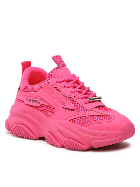 Steve Madden Women's Fuchsia Possession  Sneakers | Steve Madden In Lebanon
