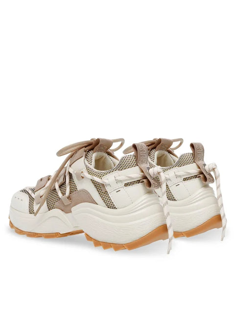 Steve Madden Women's  Light Beige Tazmania Sneakers |  Steve Madden in Lebanon