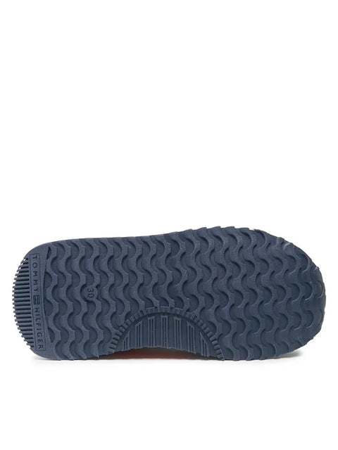 Tommy Hilfiger Men's White & Navy Sneakers | Tommy Hilfiger In Lebanon