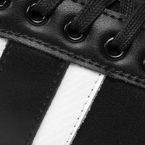 Trussardi Men's Black&White Leather Sneakers |Trussardi in Lebanon