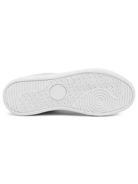 Trussardi Jeans Women's Silver Logo Ecoleather Sneakers |Trussardi Jeans In Lebanon