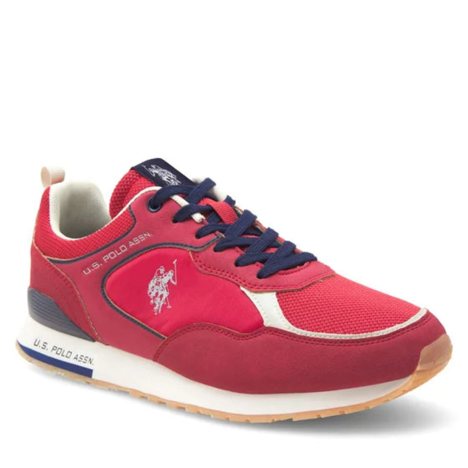 U.S. Polo Assn. Men's Red Tabry Sneakers