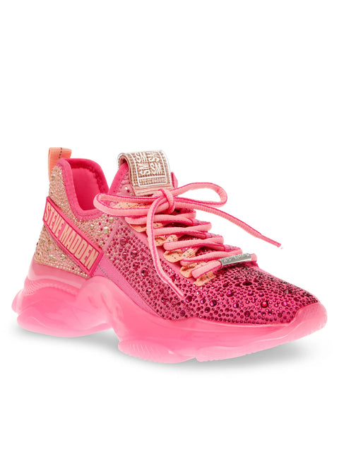 Steve Madden Women's Pink Mistica Sneakers | Steve Madden In Lebanon