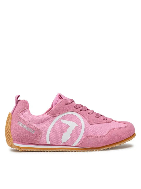 Trussardi Women's Pink Brando Sneakers | Trussardi in Lebanon