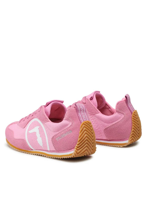 Trussardi Women's Pink Brando Sneakers | Trussardi in Lebanon