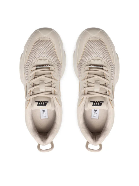 Steve Madden Women's Beige Belissimo Sneakers | Steve Madden In Lebanon