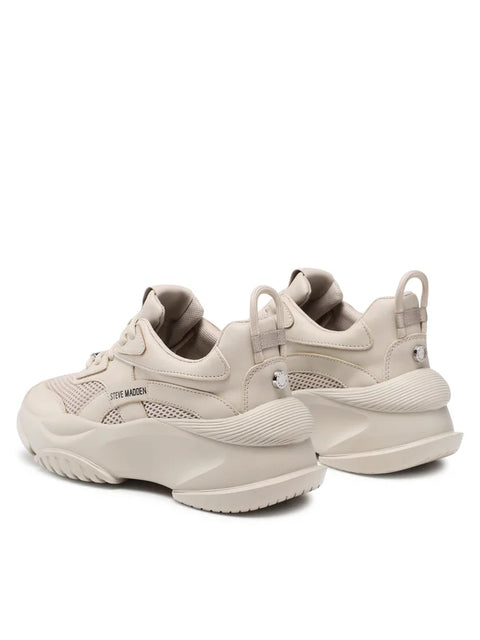 Steve Madden Women's Beige Belissimo Sneakers | Steve Madden In Lebanon