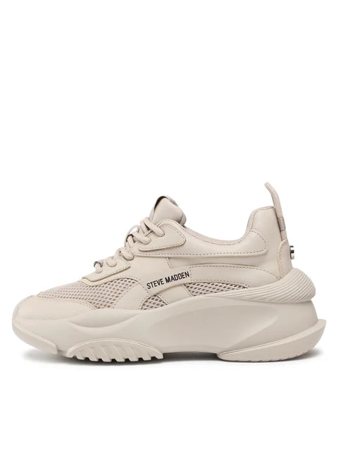 Steve Madden Women's Beige Belissimo Sneakers | Steve Madden In Lebanon